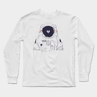 Astronaut love Long Sleeve T-Shirt